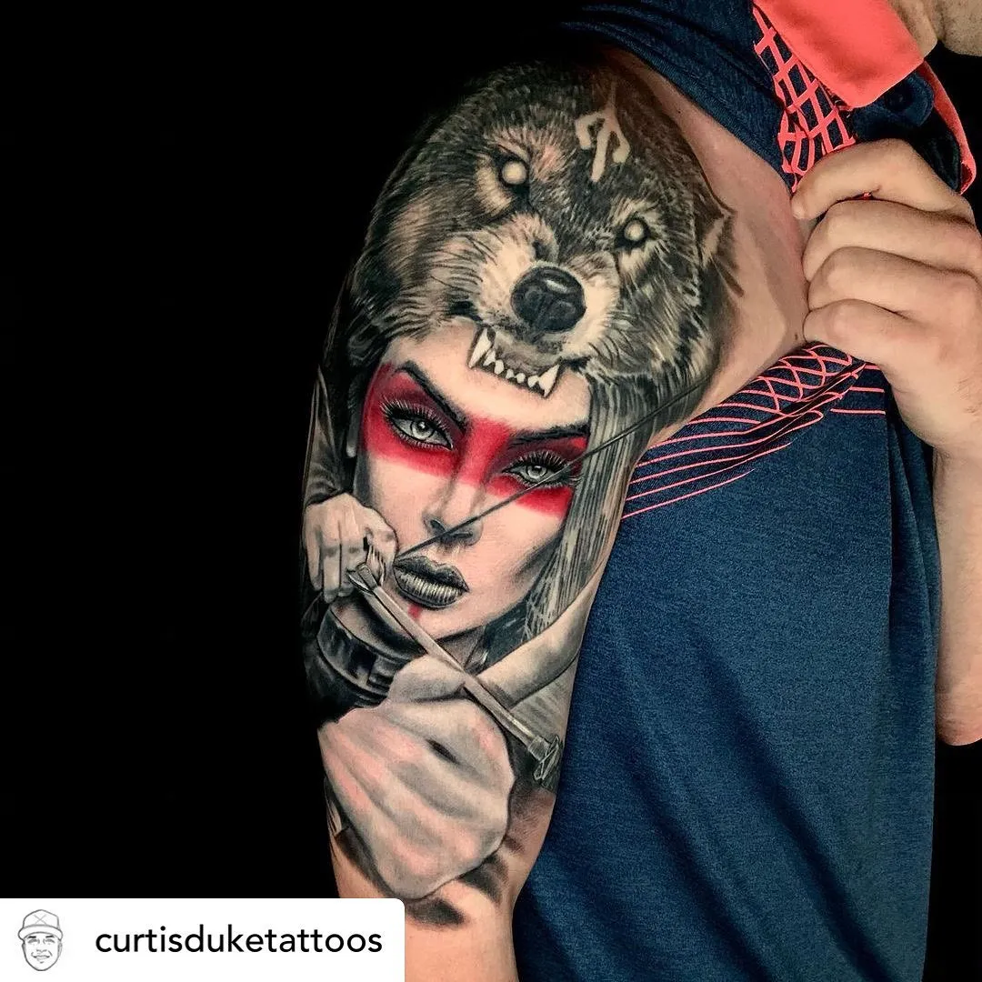 Tattoo by Curtis Duke, Alliance Tattoo Eugene Oregon