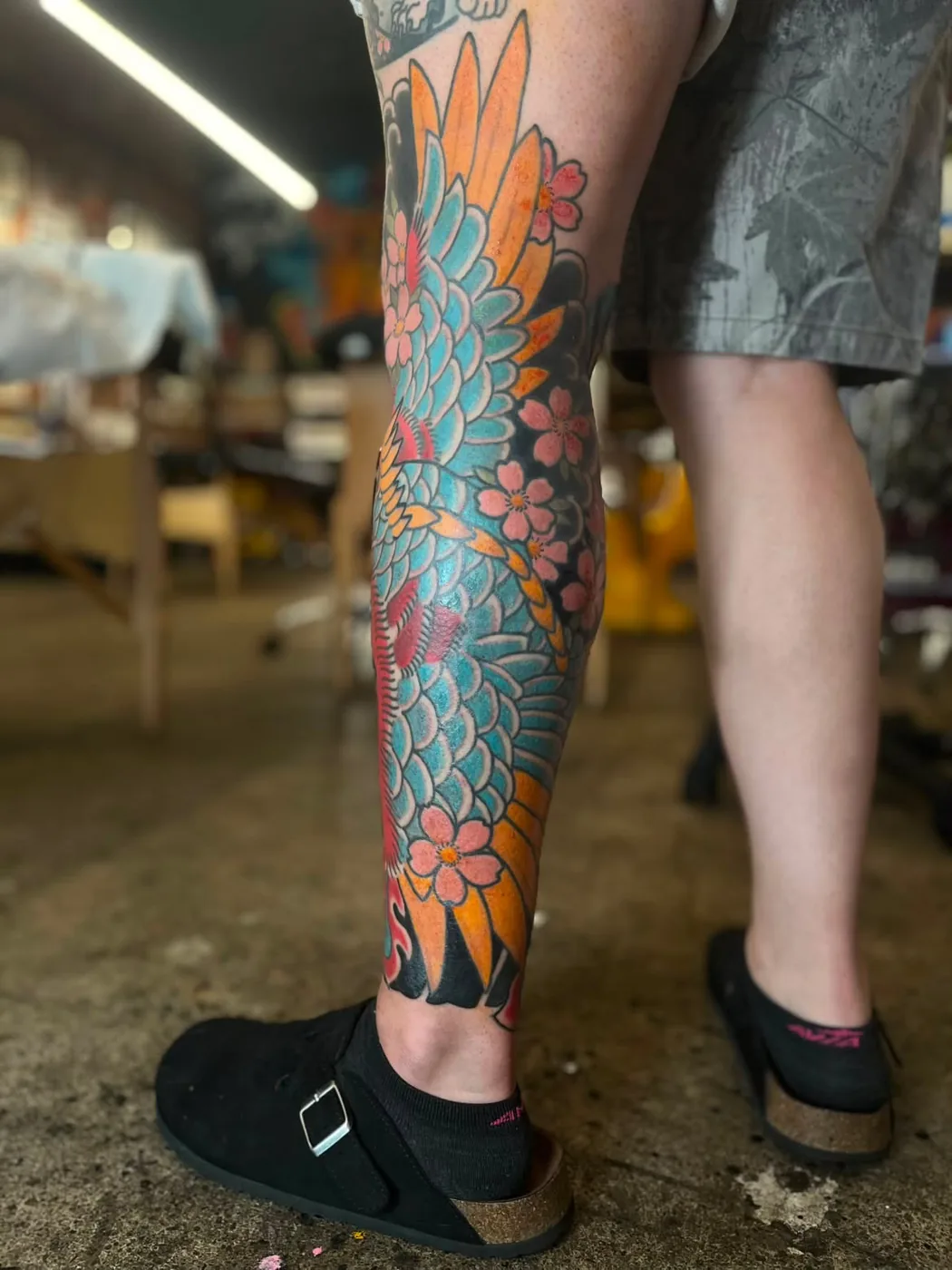 Traditional Japanese tattoo by Kaichi Fujita, Alliance Tattoo Eugene Oregon