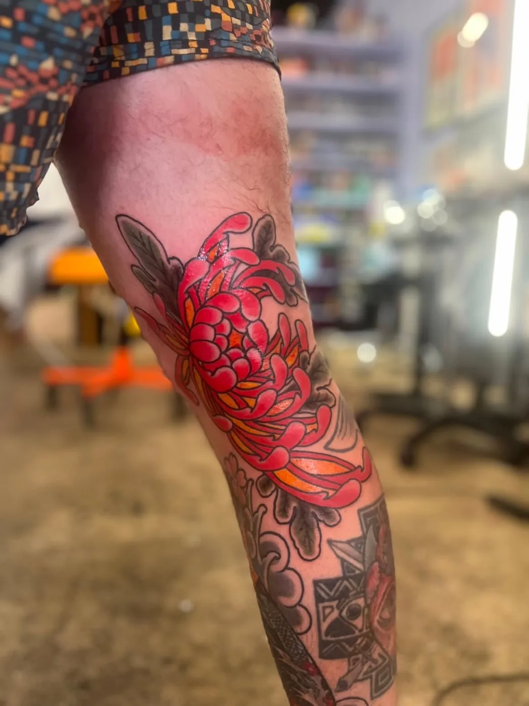 Traditional Japanese tattoo by Kaichi Fujita, Alliance Tattoo Eugene Oregon