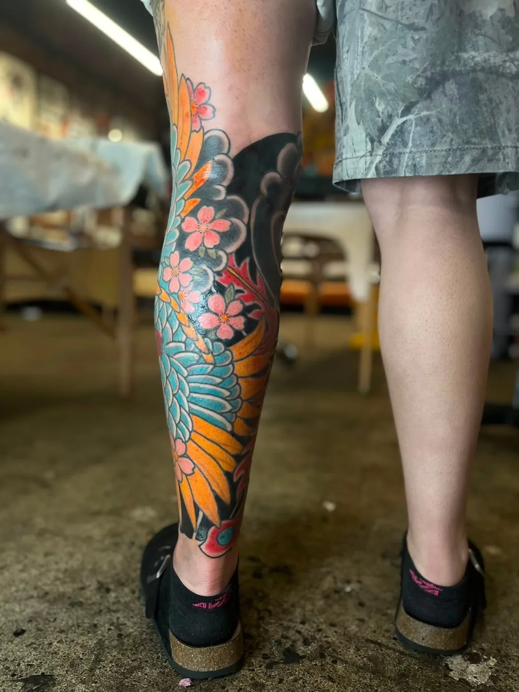 Traditional Japanese tattoo by Kaichi Fujita, Alliance Tattoo Eugene Oregon