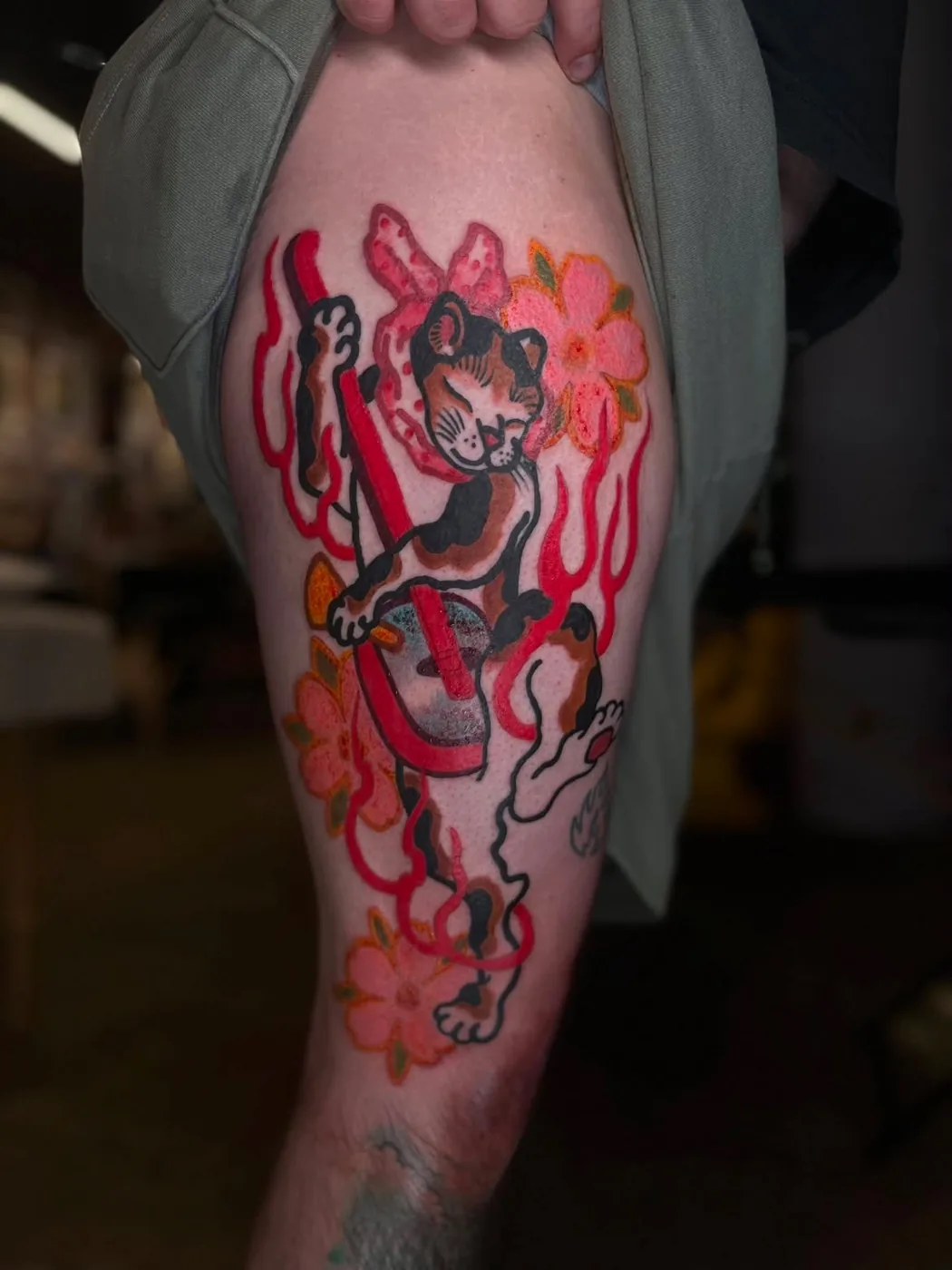 Traditional Japanese tattoo by Kaichi Fujita, Alliance Tattoo Eugene Oregon