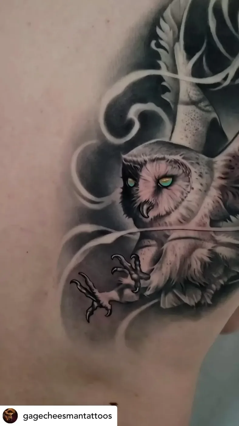 Custom tattoo at Alliance Tattoo & Gallery, Eugene Oregon