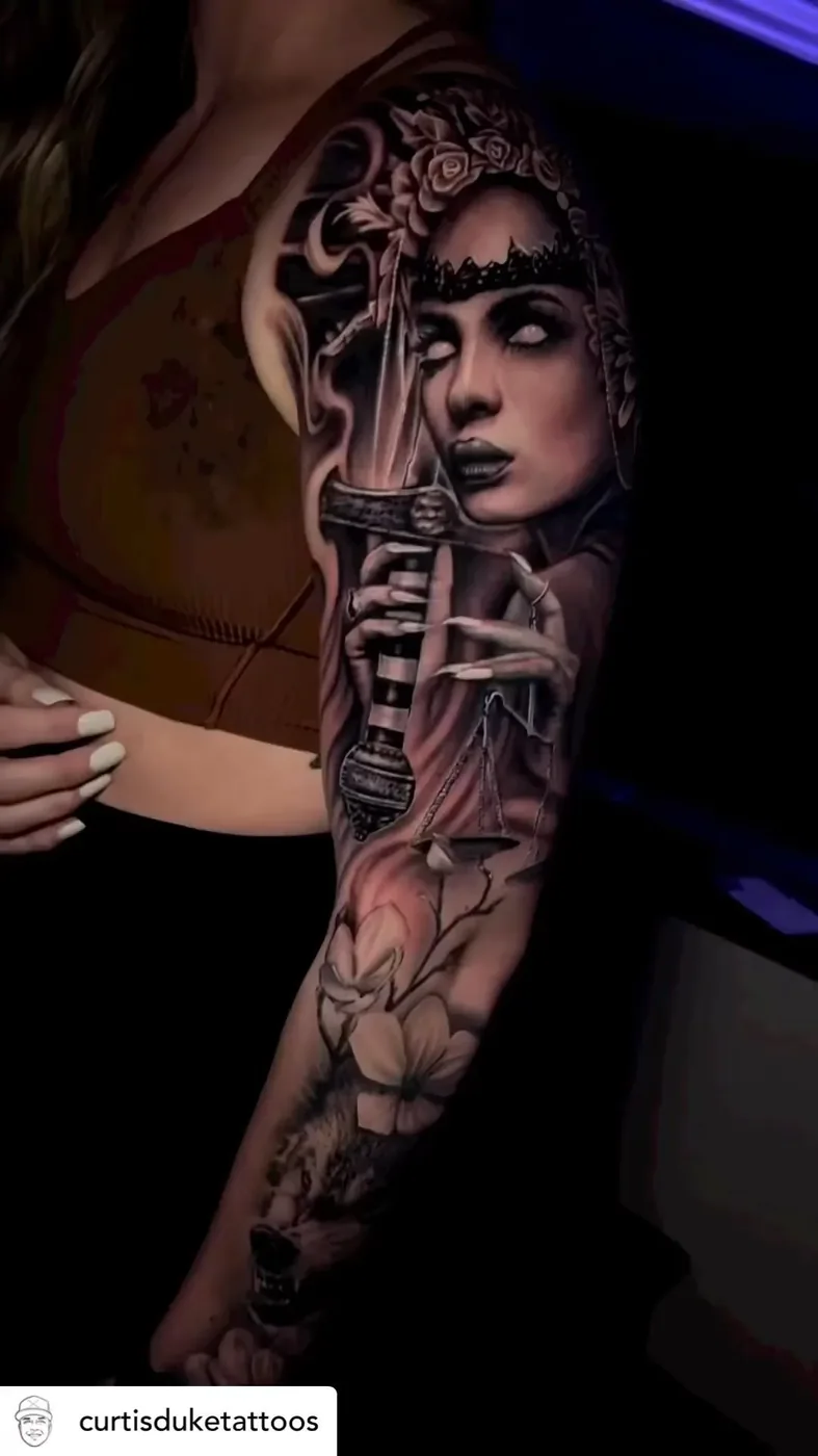 Custom tattoo at Alliance Tattoo & Gallery, Eugene Oregon